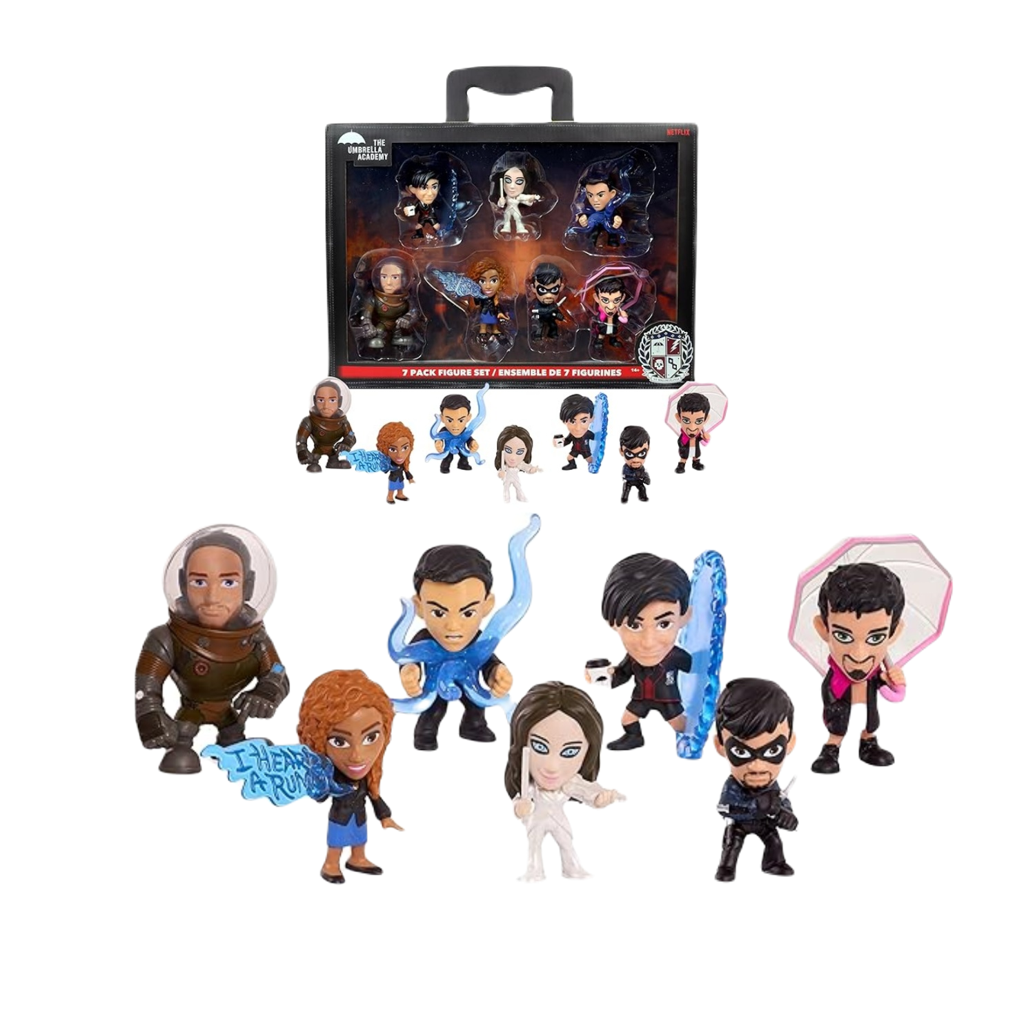 The Umbrella Academy 7-Pack Figure Set