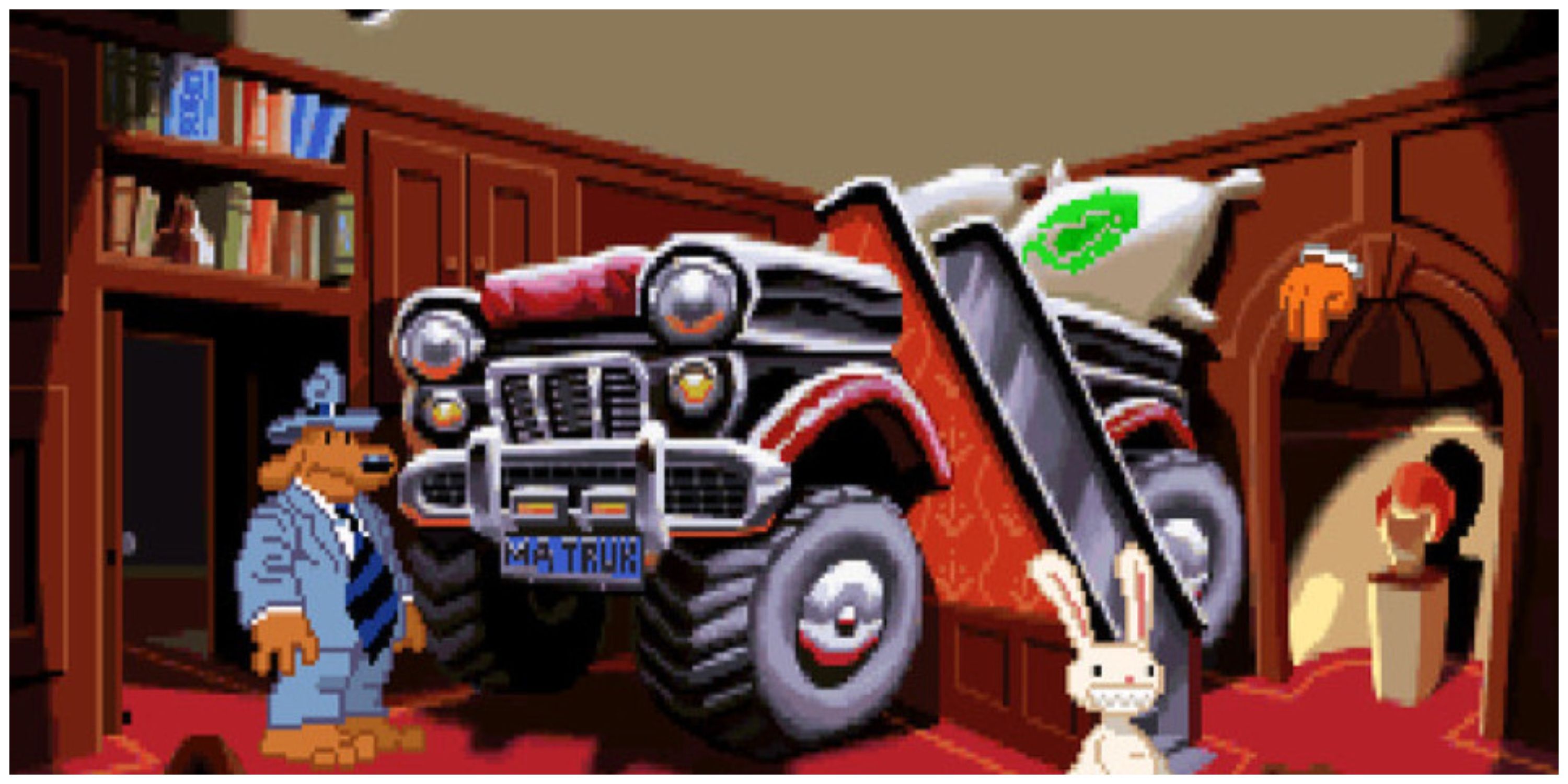 Sam And Max Hit The Road - Gameplay