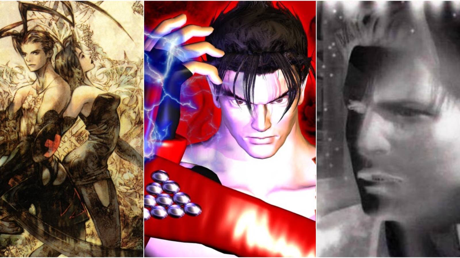 Vagrant Story, Tekken 3, and Silent Hill 