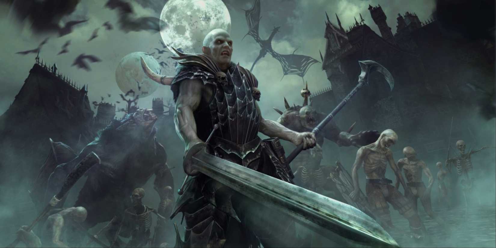 Mannfred von Carstein Total War Warhammer 3