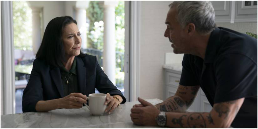 Honey Chandler and Harry Bosch in Bosch: Legacy.