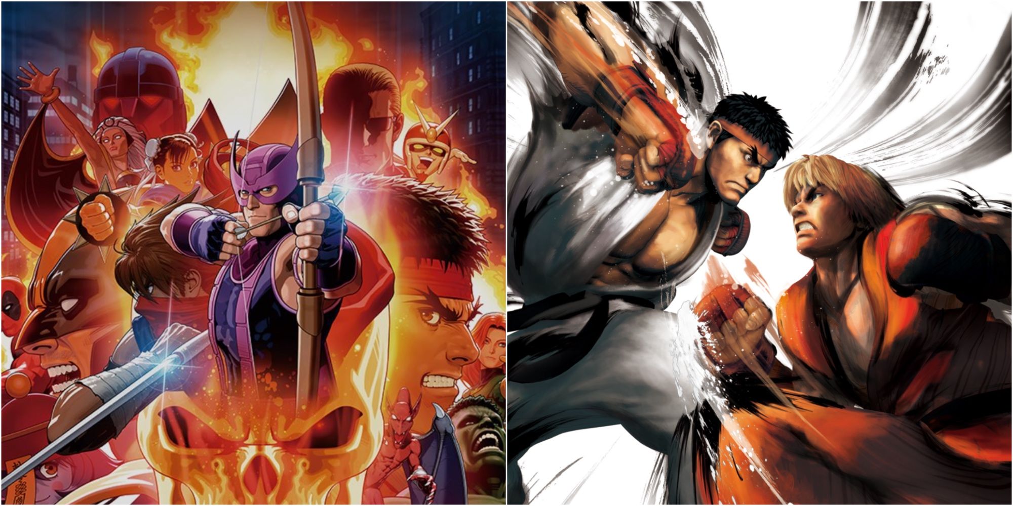 Ultimate Marvel VS Capcom 3 and Street Fighter 4