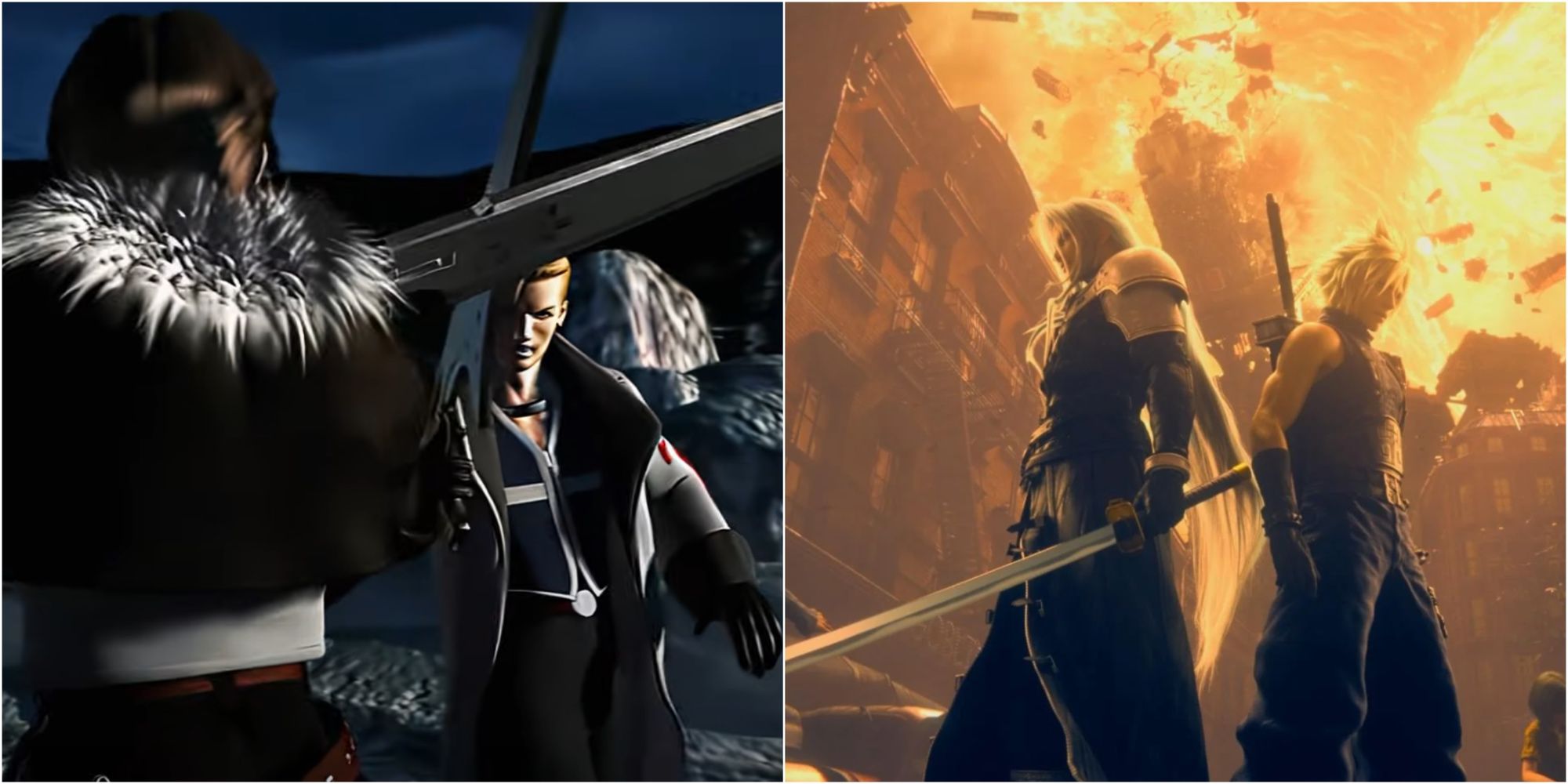 Squall & Seifer, Cloud and Sephiroth 