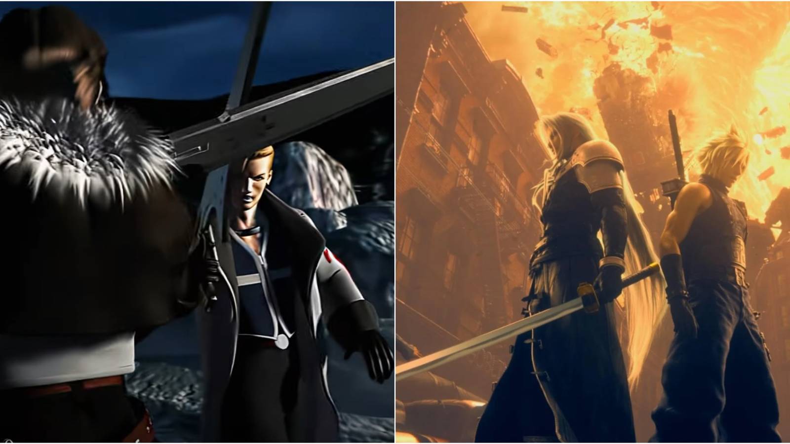 Squall & Seifer, Cloud and Sephiroth 