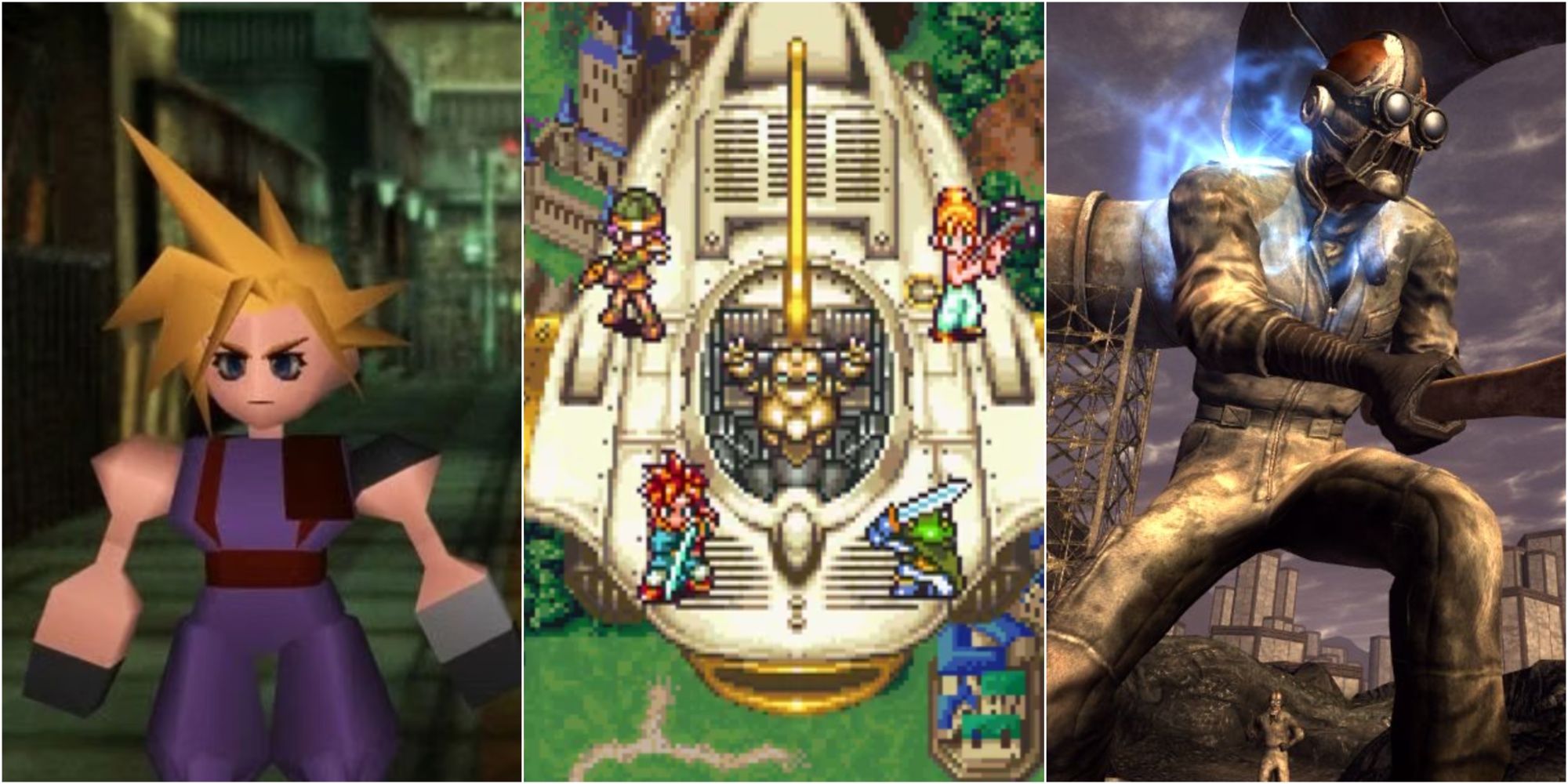 Final Fantasy 7, Chrono Trigger, and Fallout New Vegas 