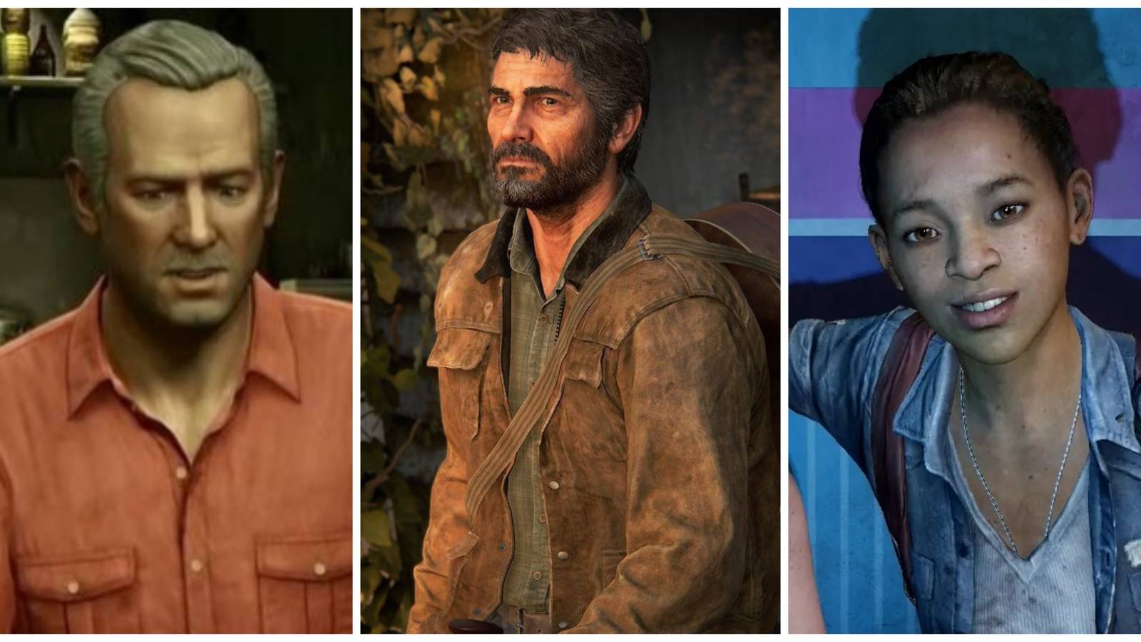 sully, joel miller, riley 