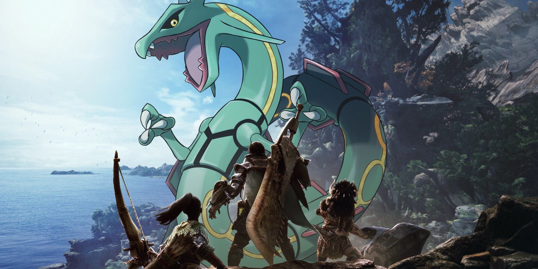 Monster Hunter Version of Rayquaza