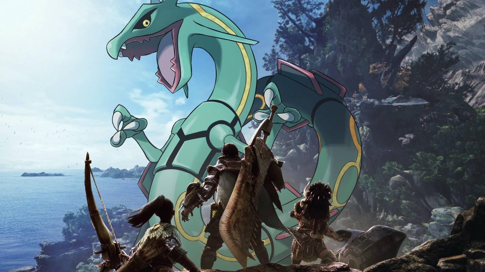 Monster Hunter Version of Rayquaza