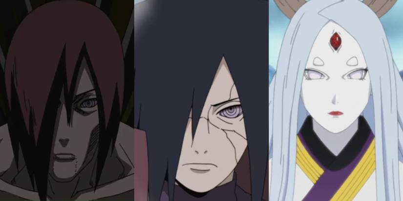 Nagato Pain Madara Uchiha Kaguya Otsutsuki Naruto
