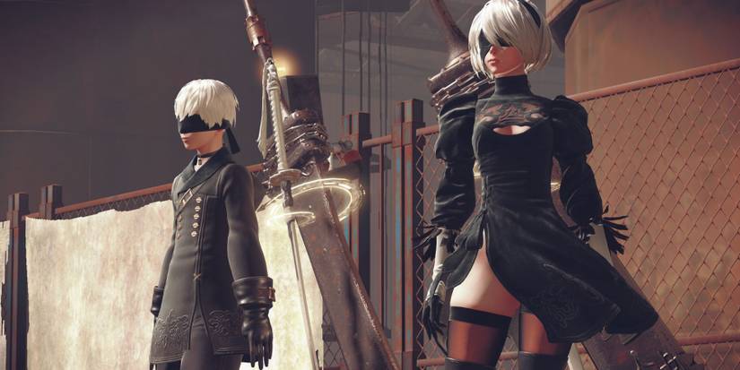 Nier Automata 2B and 9S
