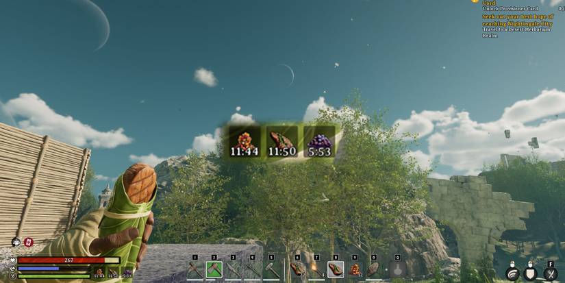 Nightingale - Example Of Food Buffs