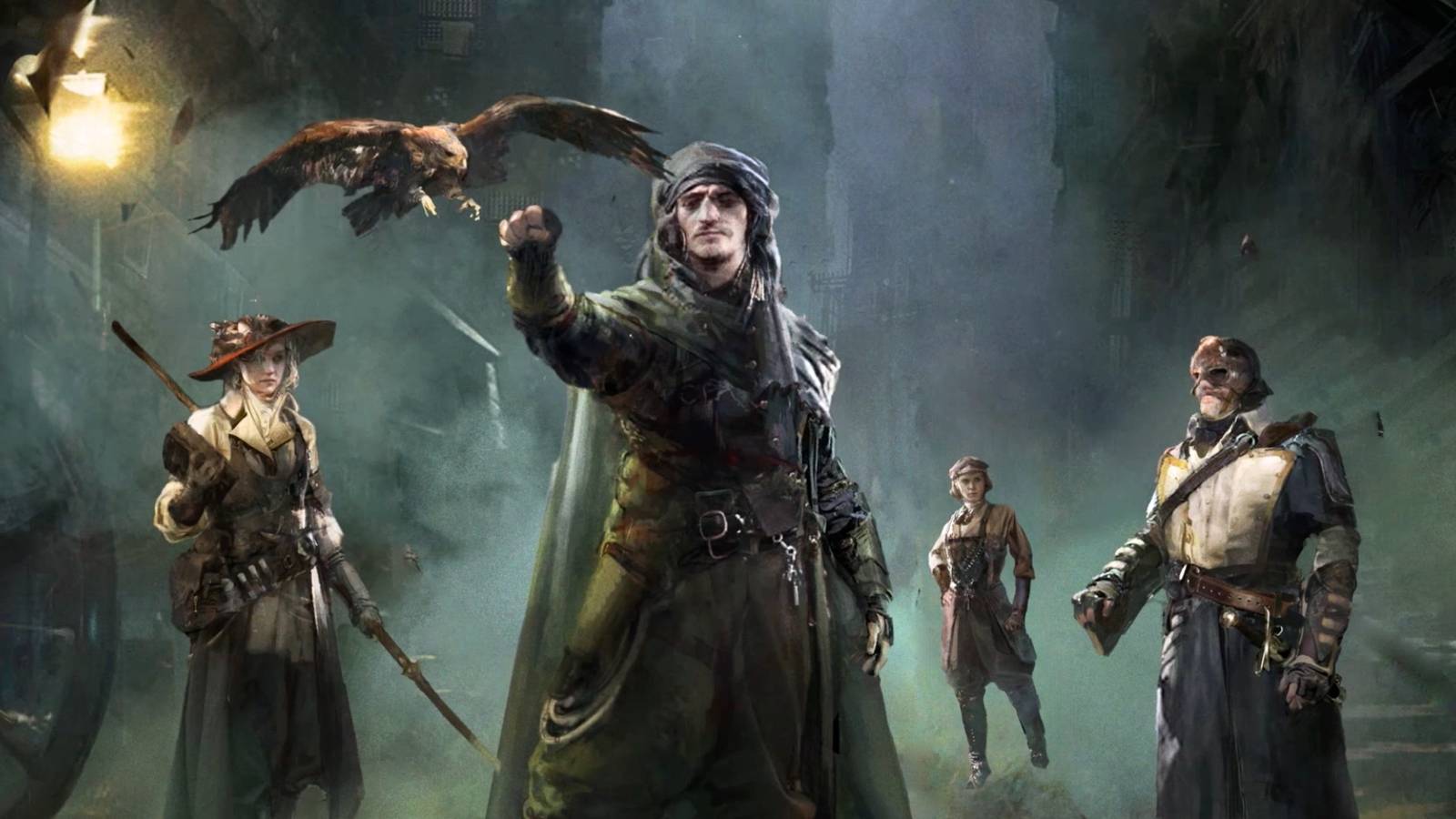 Several characters from Nightingale