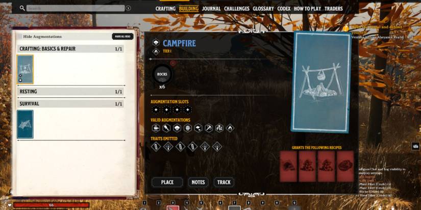 Campfire in Nightingale