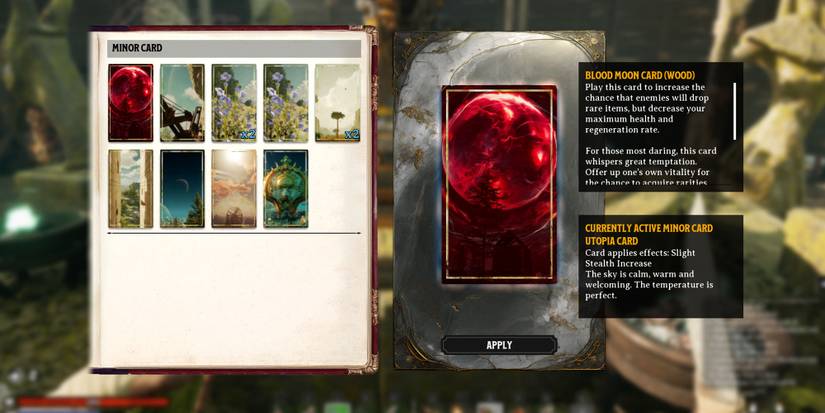 Nightingale - Using Blood Moon Minor Card