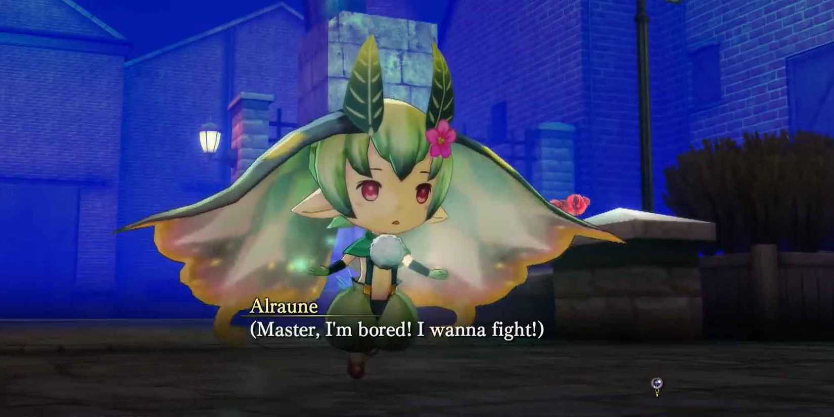 A summoned demon in Nights of Azure