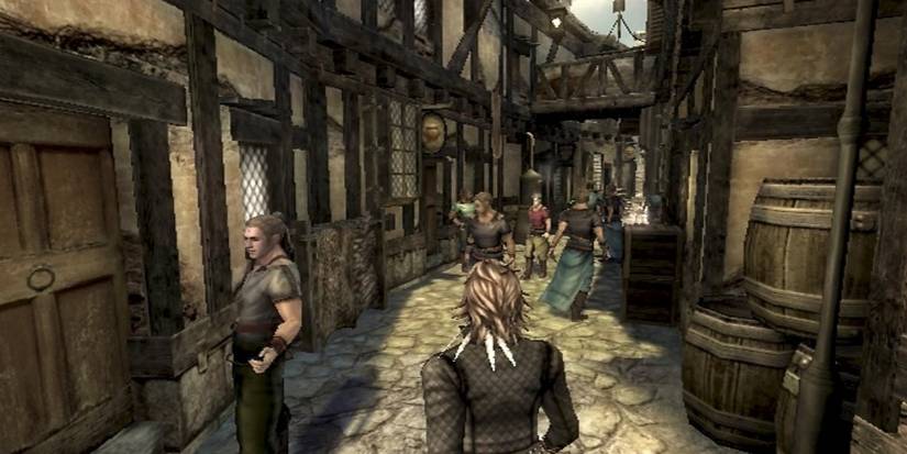 zael in a town from the last story