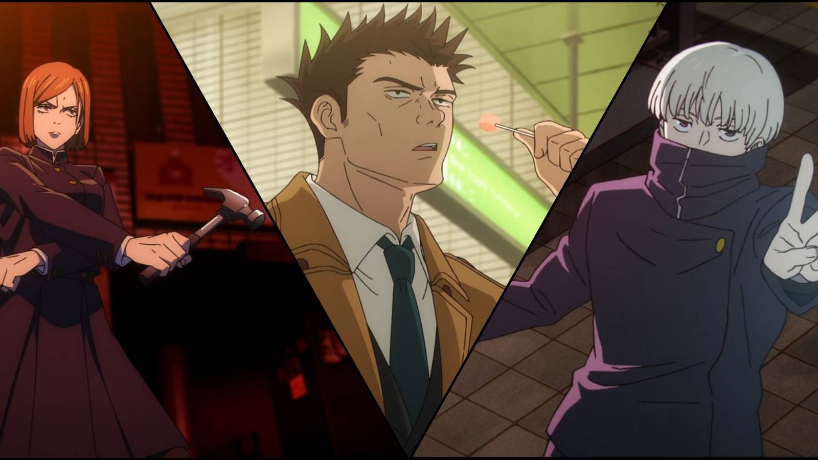 Nobara, Kusakabe, and Inumaki in JJK