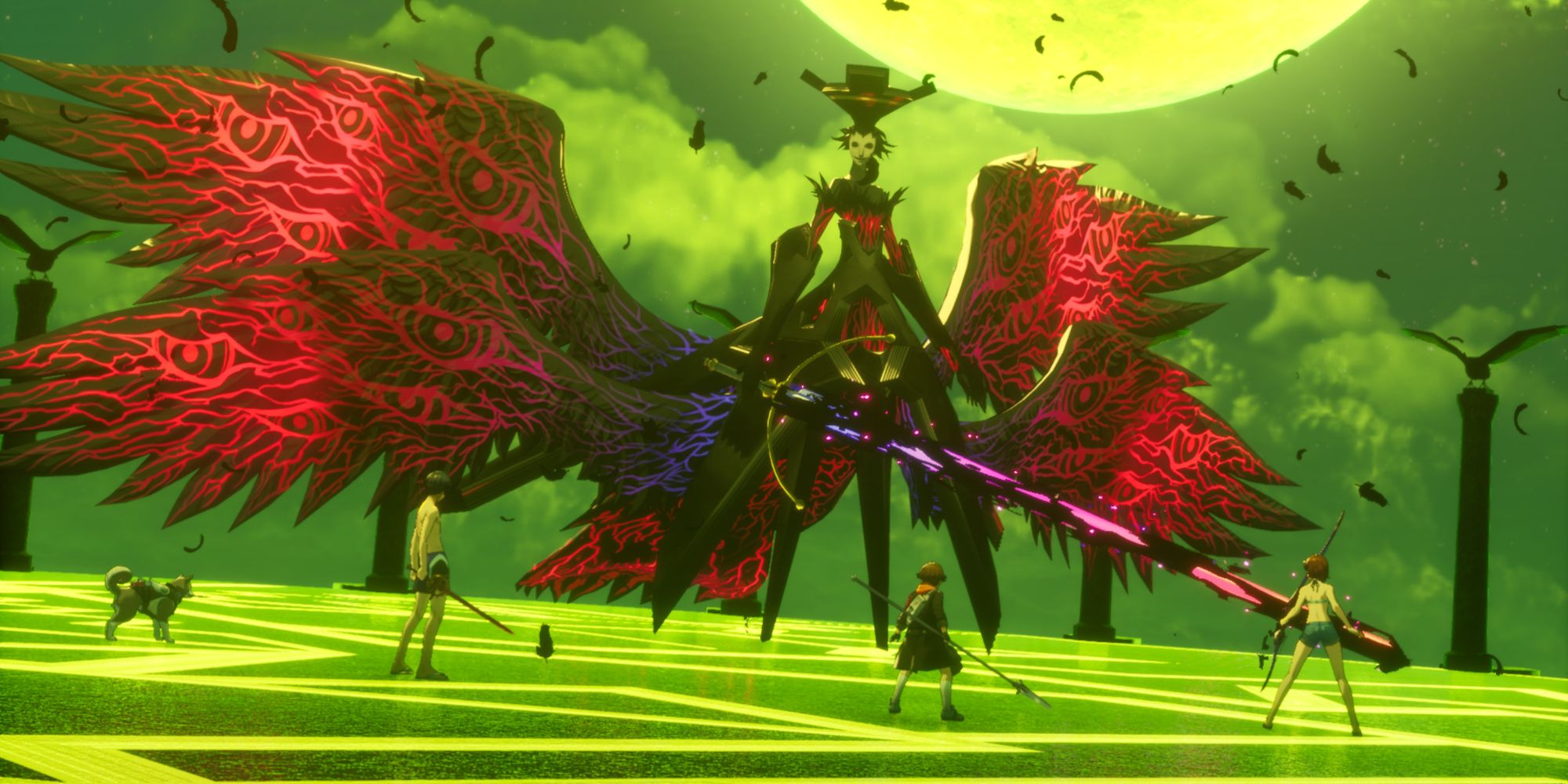 Nyx boss fight in Persona 3 Reload