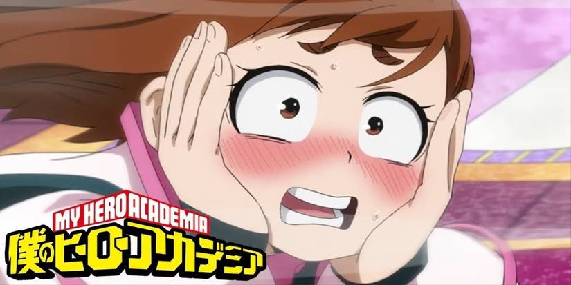 Ochako Uraraka Flustered 