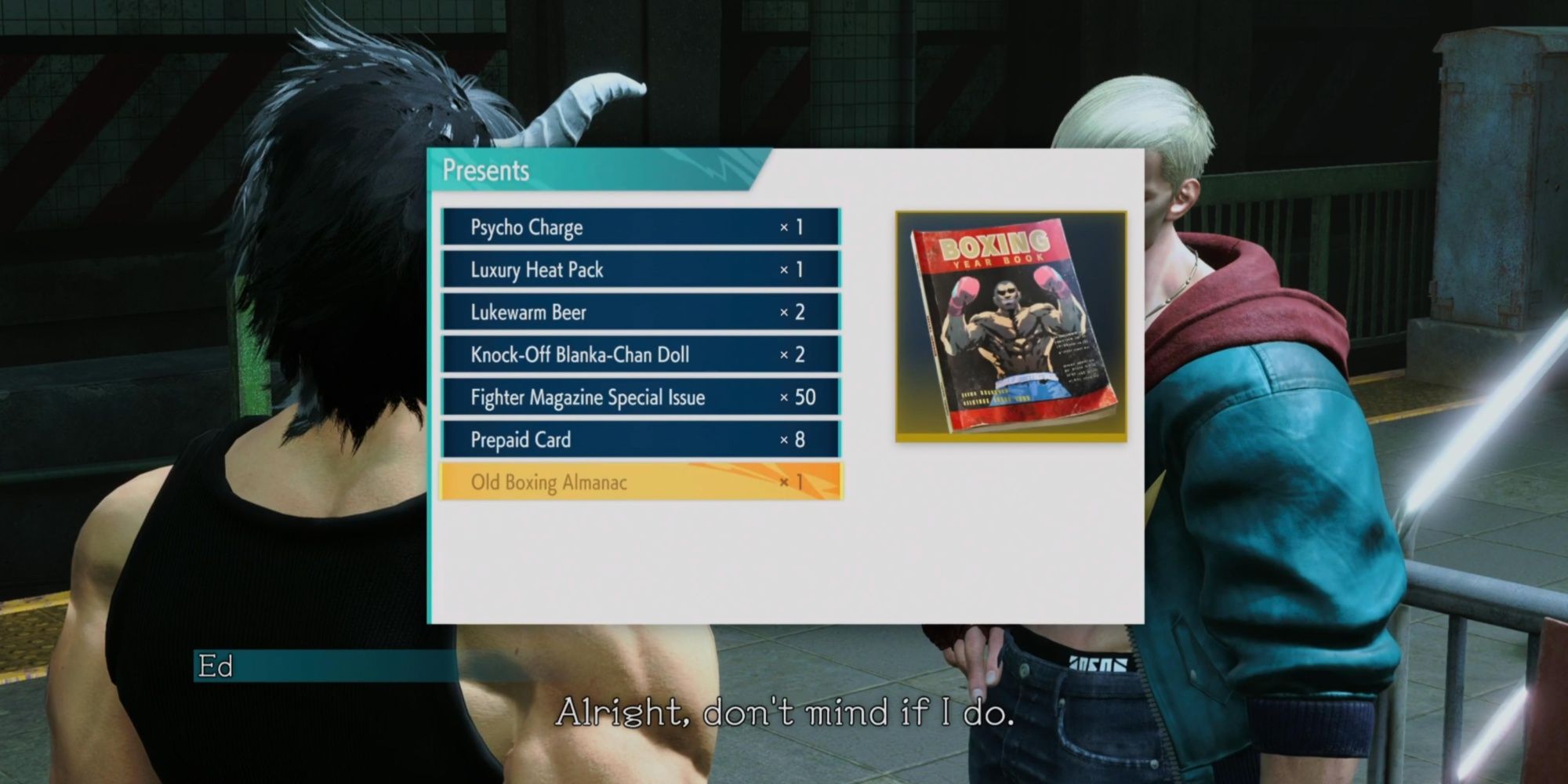 Old Boxing Almanac Gift in Street Fighter 6 - How To Get Ed's Second Outfit In Street Fighter 6