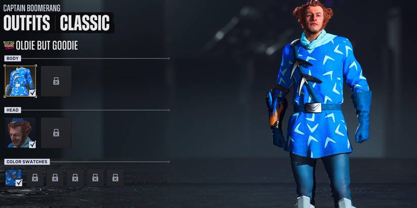 oldie but goodie captain boomerang outfit