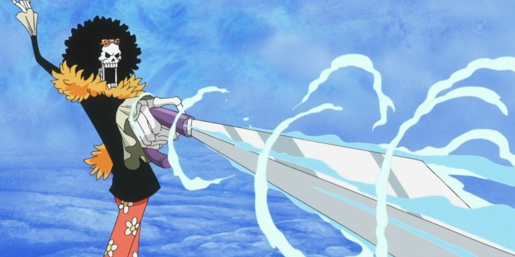 One Piece Brook Ice Sword