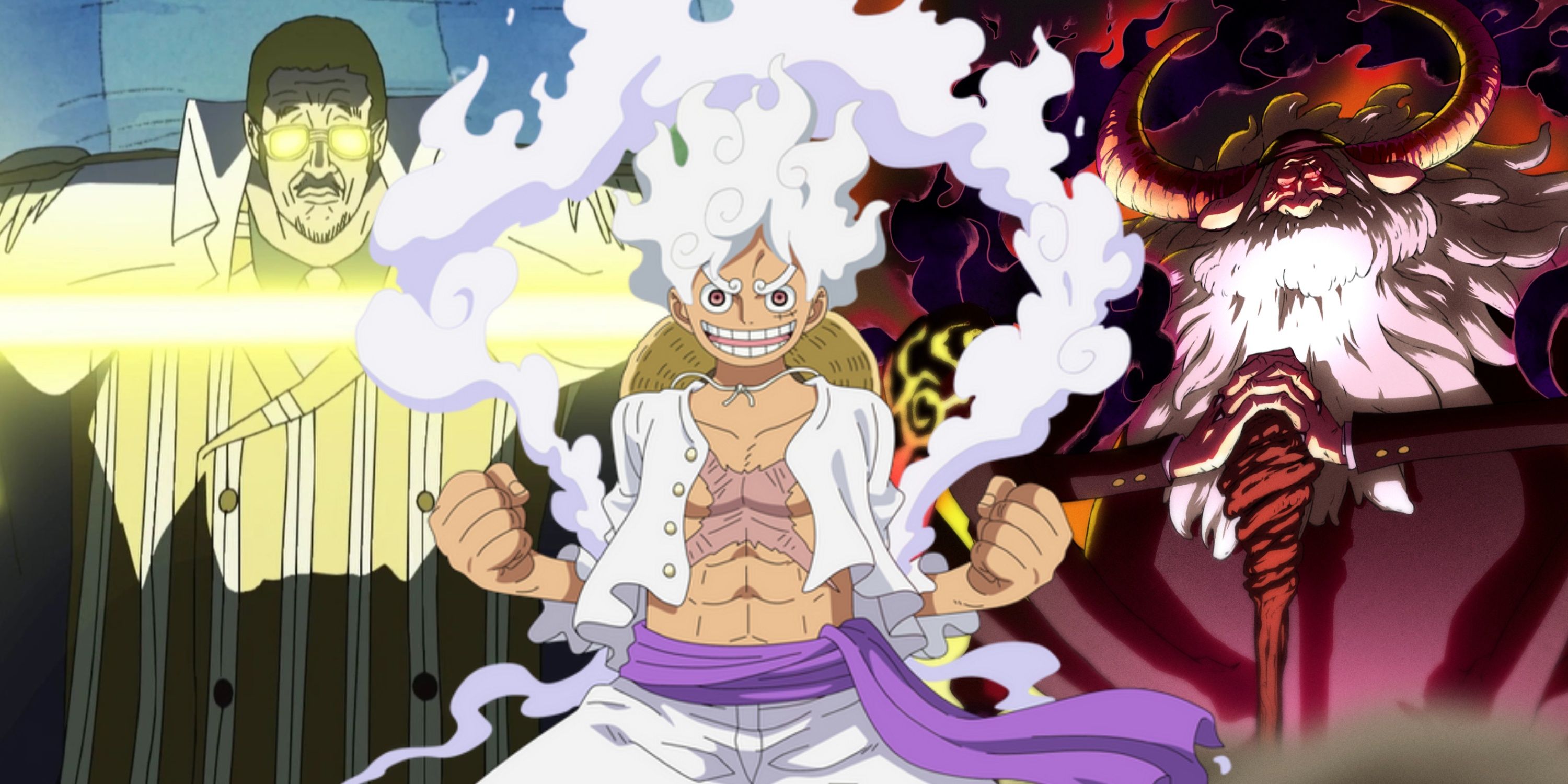One Piece Is Monkey D. Luffy's Gear 5 The Strongest Ability On Egghead Admiral Kizaru Saint Jaygarcia Saturn - Featured-1