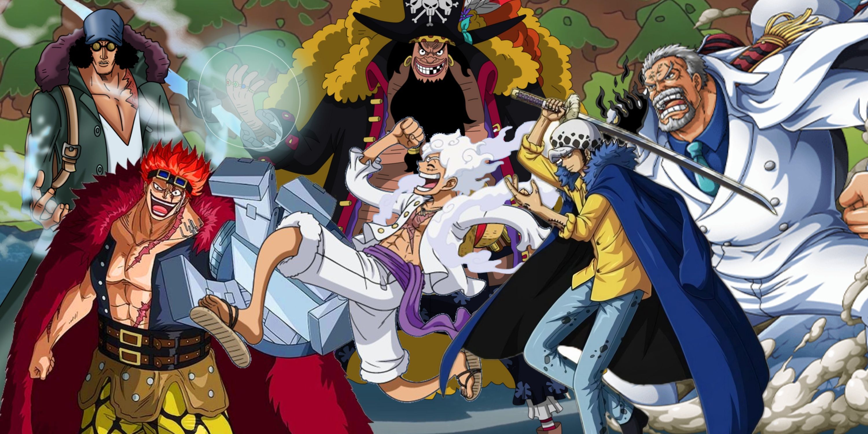 One Piece Will Toei Animation Include More Anime Only Fight Scenes Luffy Blackbeard Law Garp Kid Aokiji - Featured