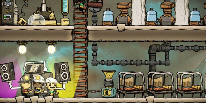 A view of the crew from Oxygen not Included