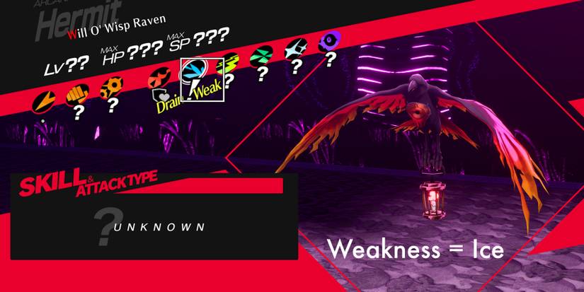 P3R-Will-Raven-Weakness