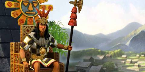 The Inca leader, Pachacuti In Civilization 5