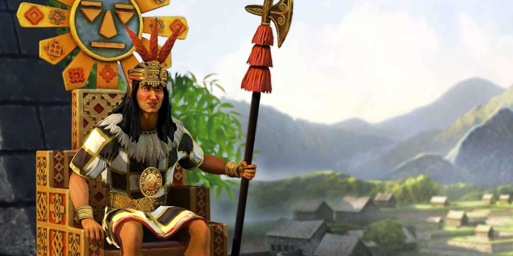 The Inca leader, Pachacuti In Civilization 5