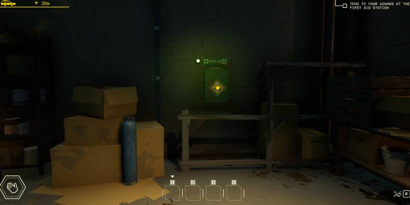 pacific drive healing yourself with first aid station