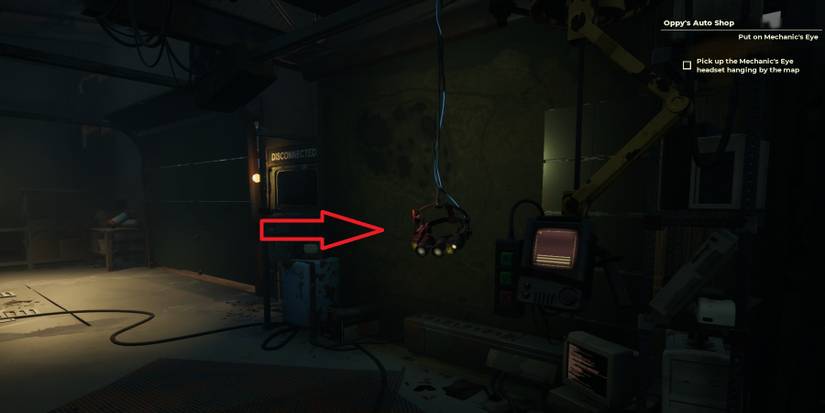 pacific drive equipping the mechanic's eye