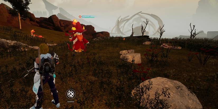 Encounter Wixen in the overworld in Palworld.