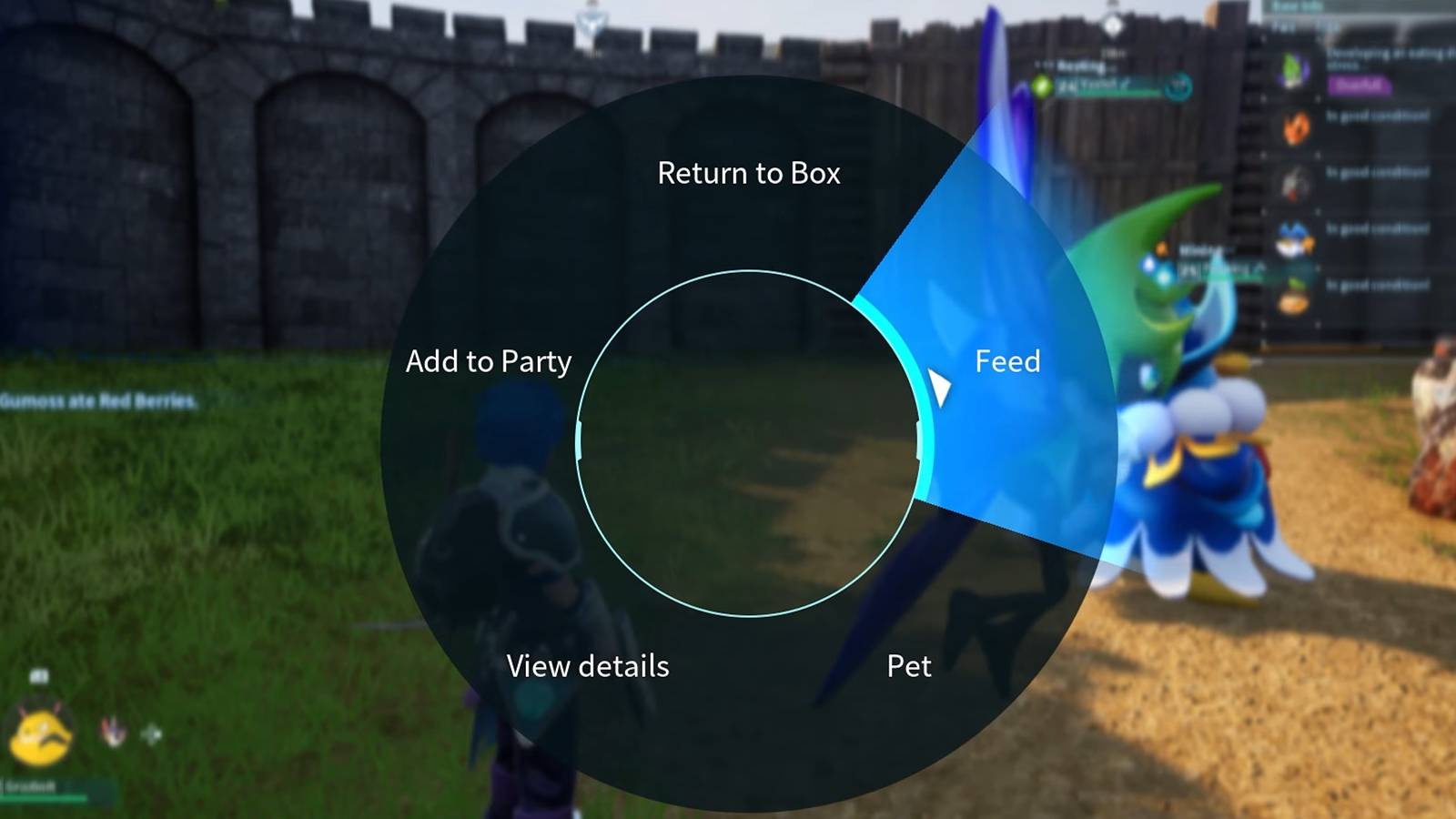 palworld feed pal medicine