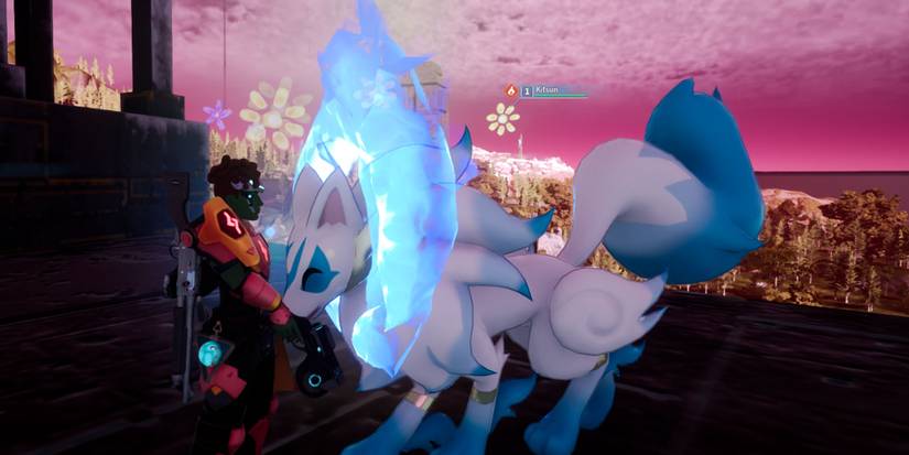 Palworld - Feeding Kitsun