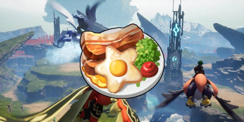 Palworld Food Rushroar Bacon 'n' Eggs