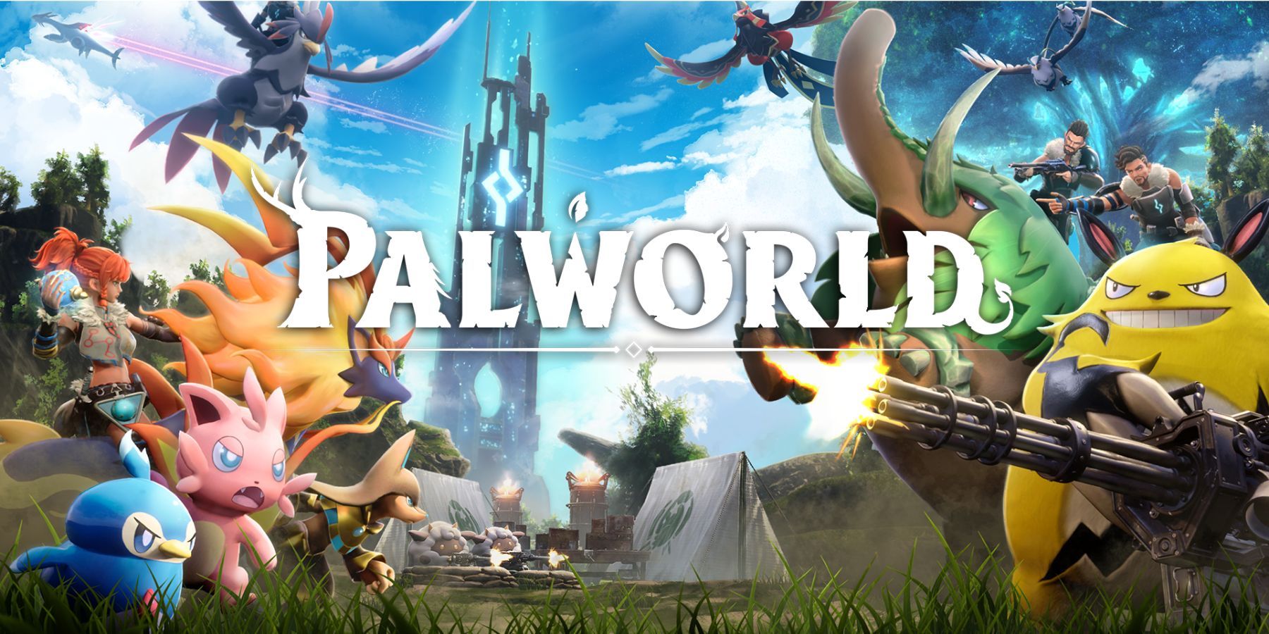 Palworld's Game Title and Thumbnail