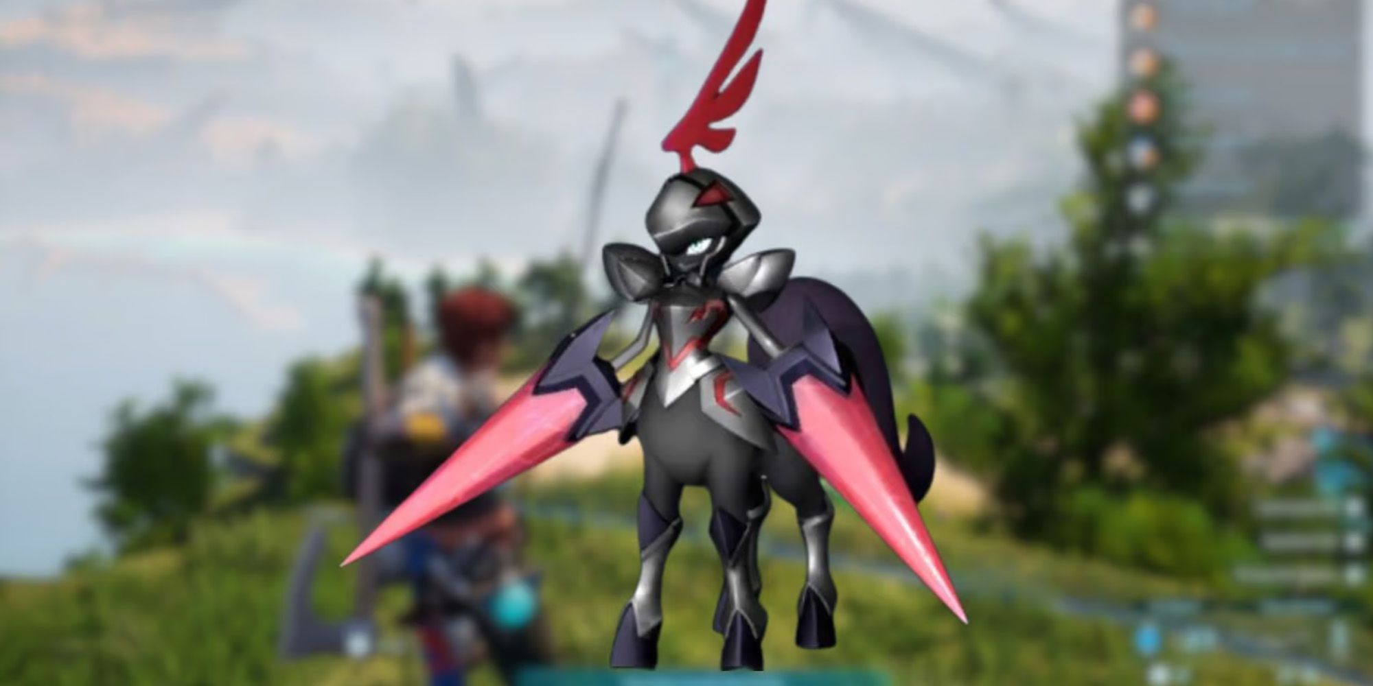 An image of Necromus standing against a blurry background
