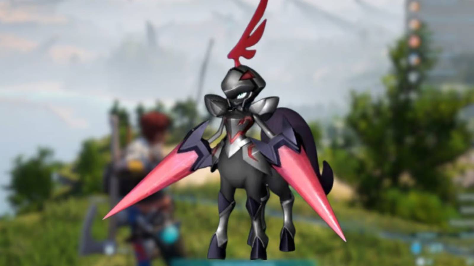 An image of Necromus standing against a blurry background