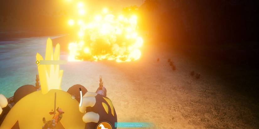 Palworld - Mossanda Lux Using Partner Skill