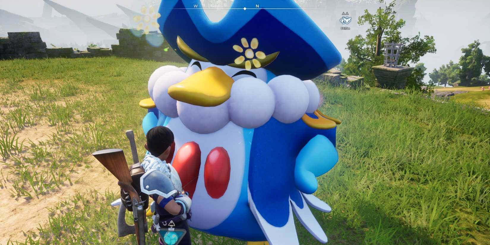 Penking with a player