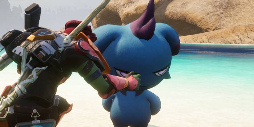 Palworld - Petting Depresso