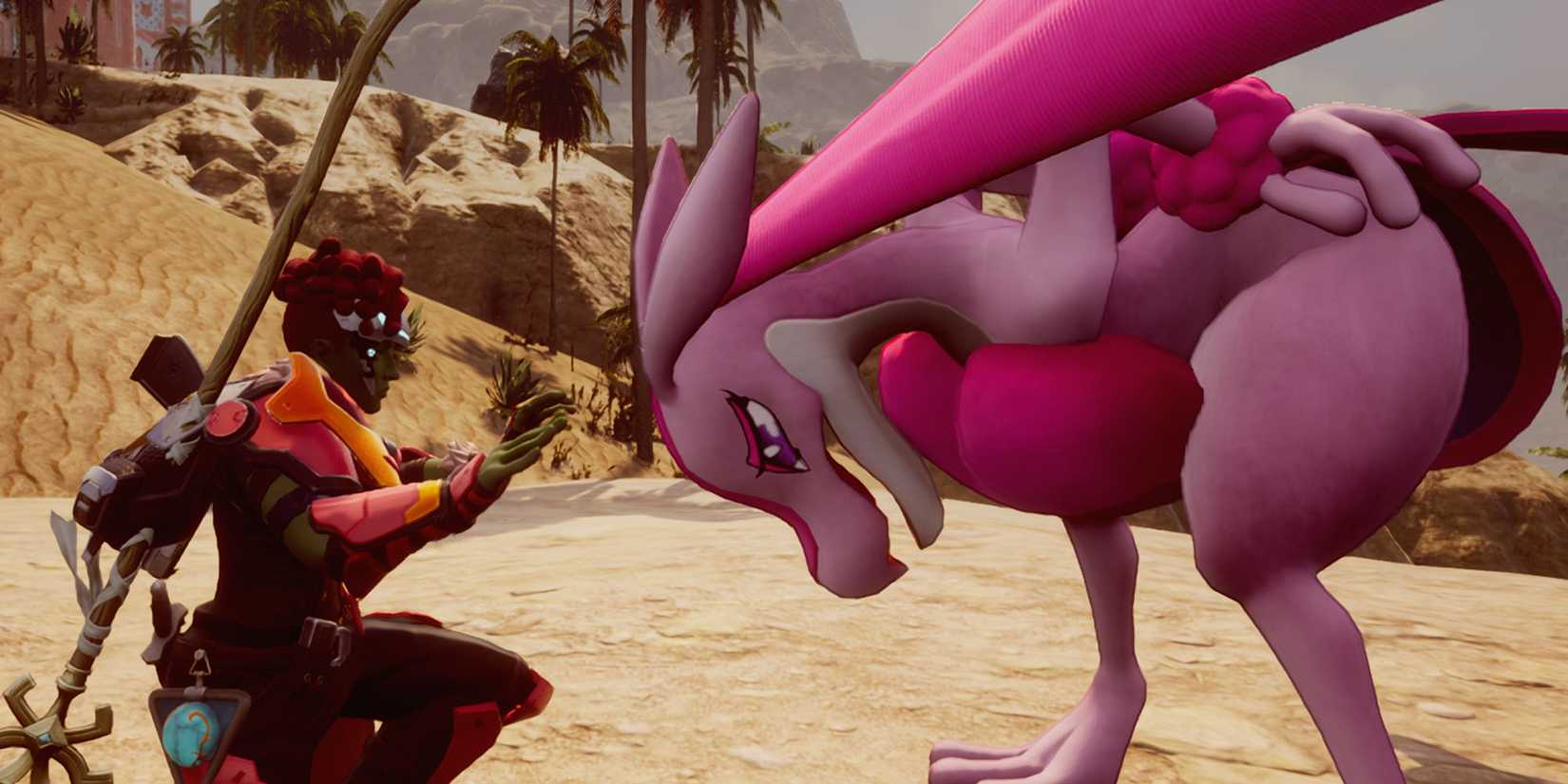 Palworld - Petting Lovander