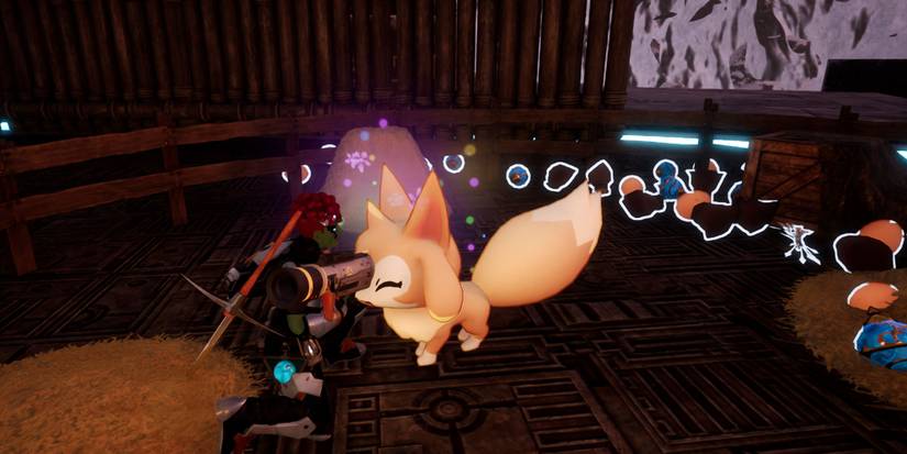 Palworld - Petting Vixy