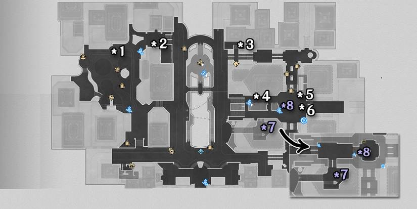Golden Rails Game Honkai: Star Rail – Pepeshi Locations (Enemy of the Pepeshi Achievement)