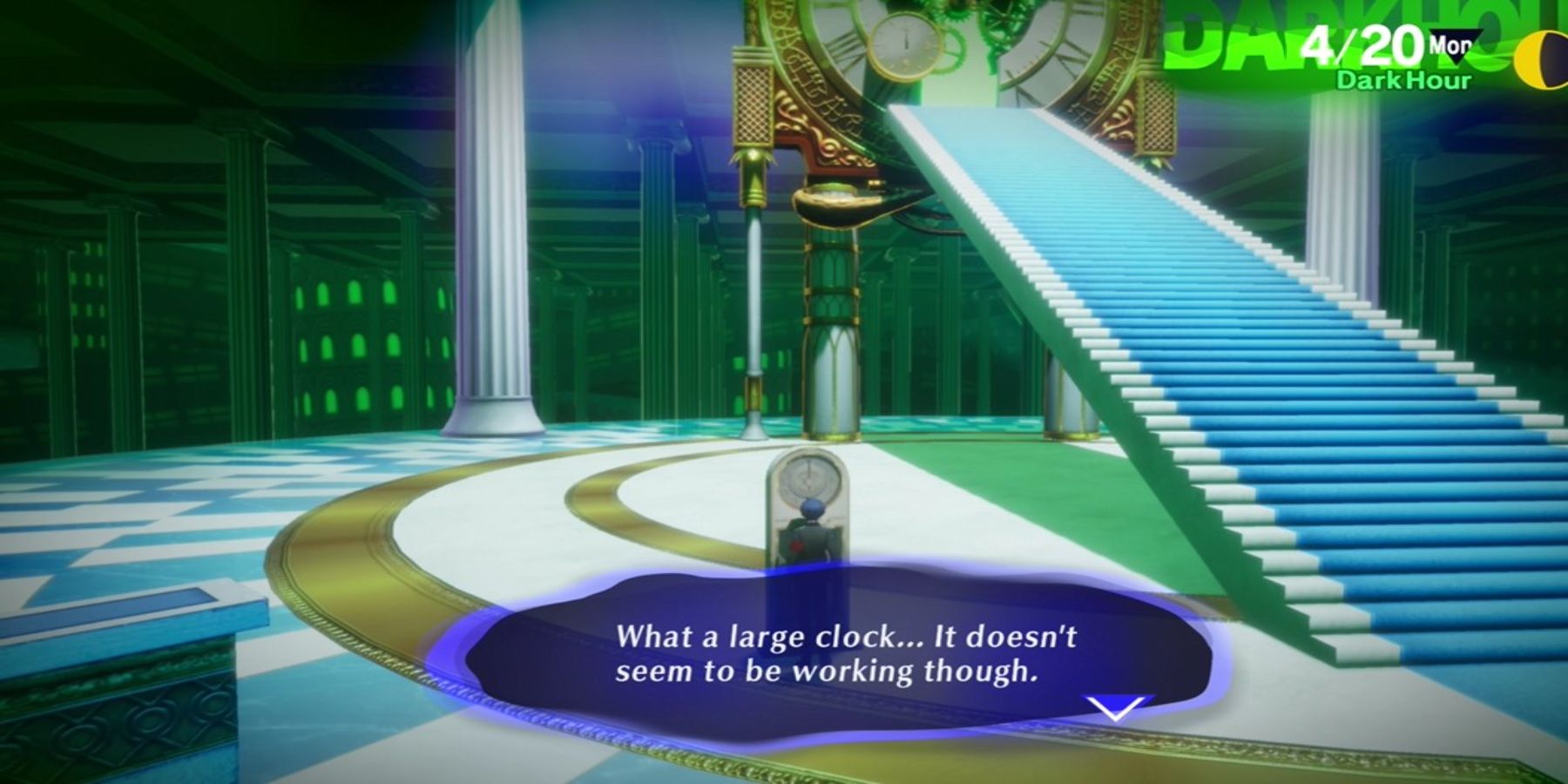 Persona 3 Reload: What to do With the Clock in Tartarus