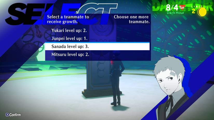 Persona 3 Reload Great Clock Benefit