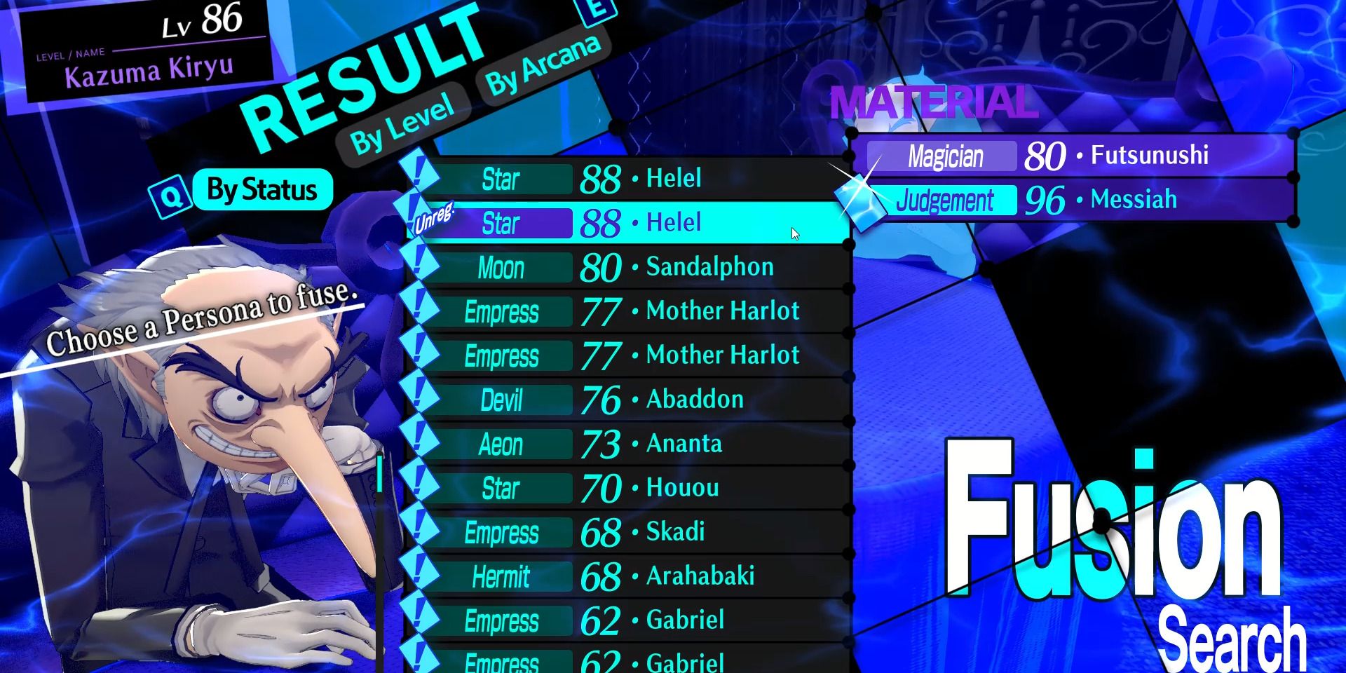 How to Fuse Helel in Persona 3 Reload